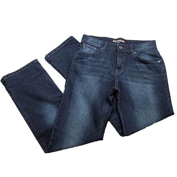 Tommy Hilfiger Slim Stretch Revolution Jeans Size 16 Boys NWOT Adjustable Waist - Picture 2 of 16